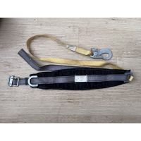 Удерживающая привязь (страховочный пояс) УП-01, строп А, капроновая лента, карабин.