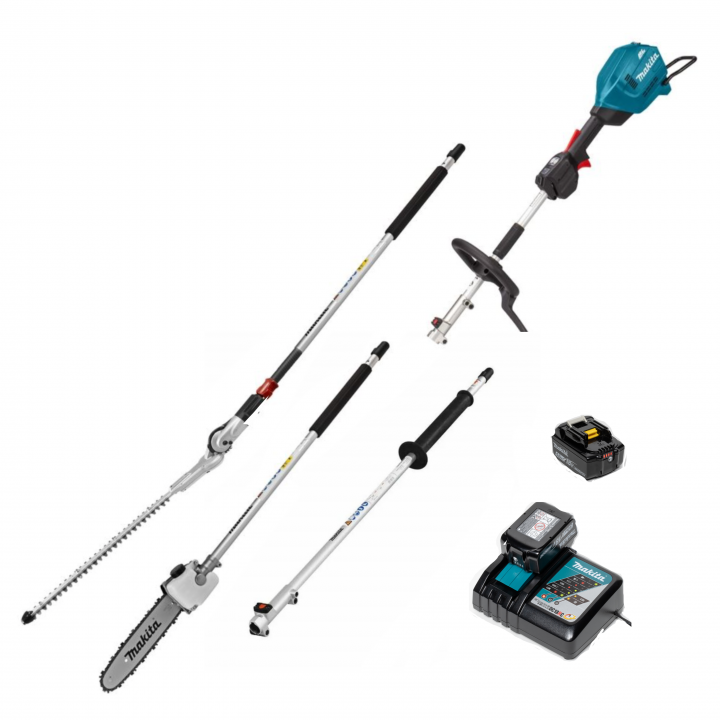 Высоторез аккумуляторный Makita DUX18Z (полный комплект). Длина до 3,65 м.